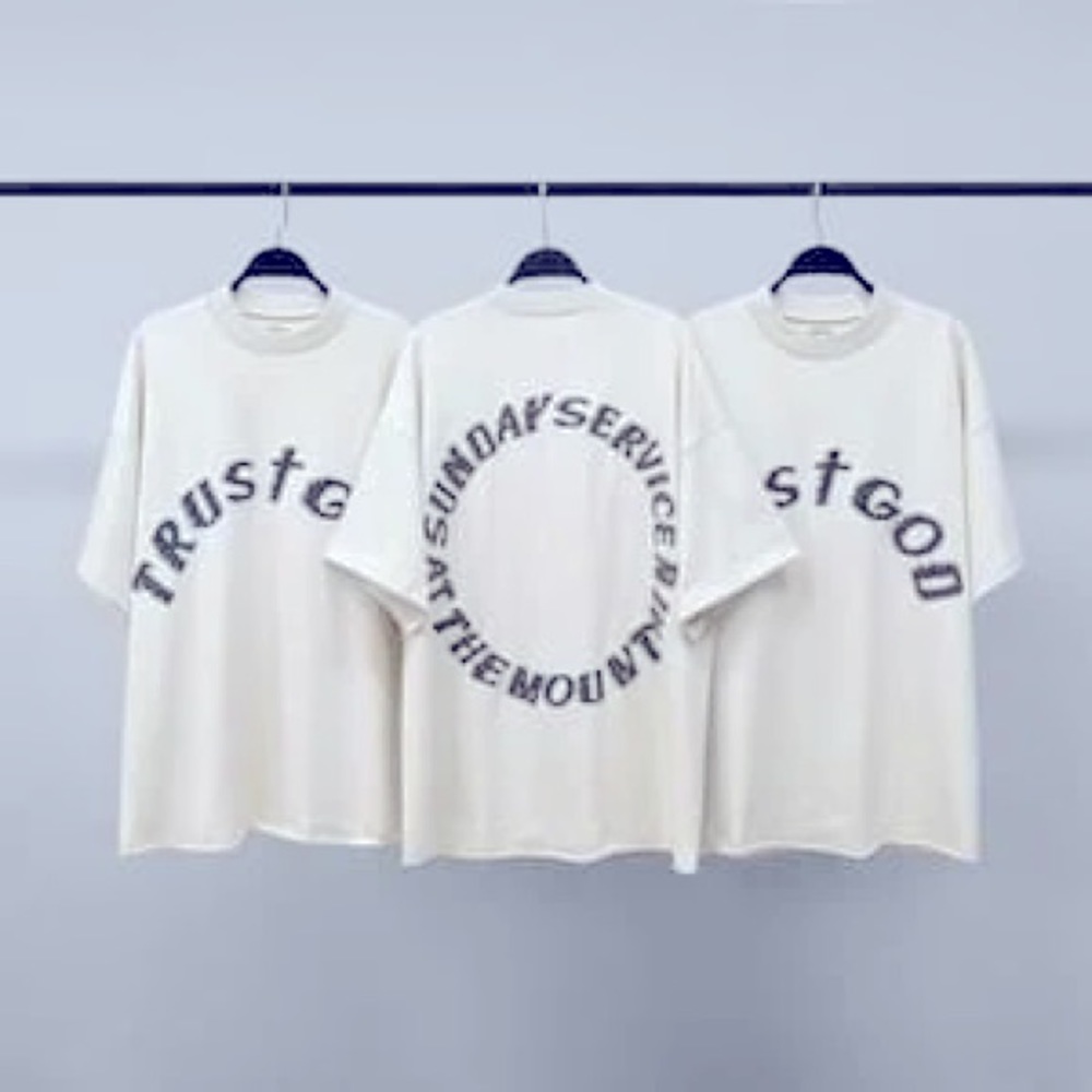 Kanye West “Trust God” Sunday Service T-shirt - Picture 3 of 3
